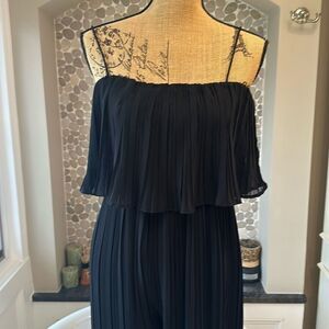 Shinestar black jumpsuit – medium